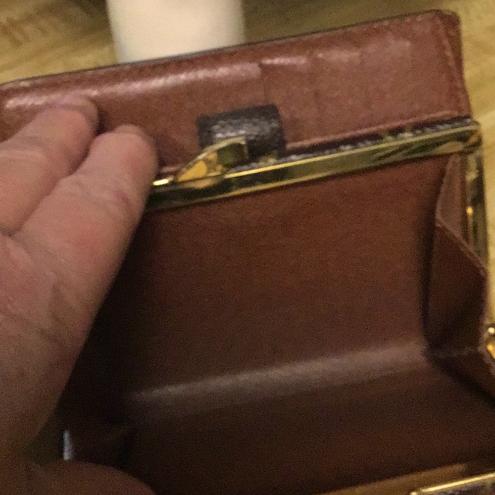 Louis Vuitton Monogram Canvas Wallet in Brown and Gold - Picture 5 of 6